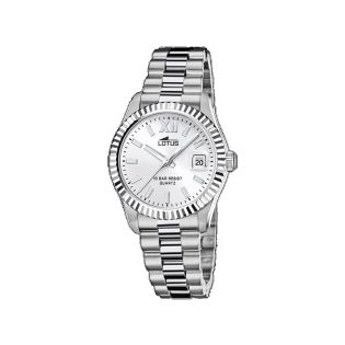 RELOJ LOTUS SRA ACERO BRAZALETEESF BLANCA