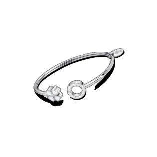 PULSERA LOTUS STYLE SRA ACERO 