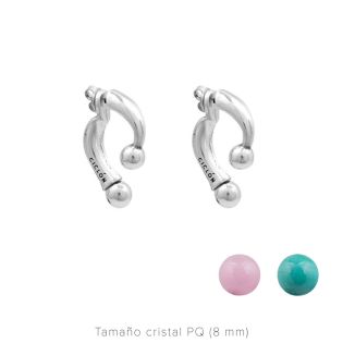 PENDIENTES CICLON CHANGE - TURQUESA