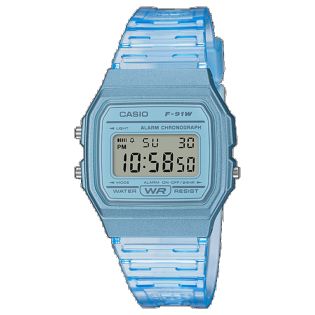 RELOJ CASIO DIGITAL CELESTE