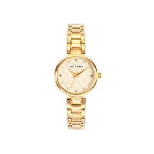 RELOJ VICEROY SRA ACERO IP DORADO
