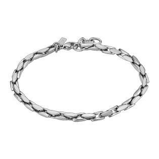 PULSERA LOTUS STYLE CABALLERO  ACERO MATE 