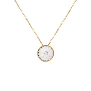 GARGANTILLA VICTORIA CRUZ PLATA DE LEY CRISTAL