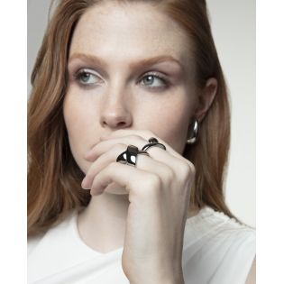 SORTIJA VICEROY SRA ACERO ONDAS