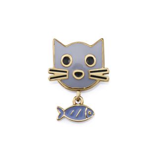 MOTIVO VICEROY ACERO GATITO ESMALTE