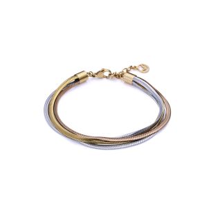 PULSERA VICEROY ACERO TRICOLOR MULTIPLE