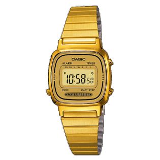 RELOJ CASIO DIGITAL IP DORADO