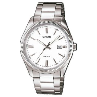 RELOJ CASIO ANALOGICO UNISEX BISEL ESF BLANCA