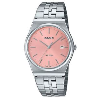 RELOJ CASIO ANALOGICO TIMELESS ESF ROSA