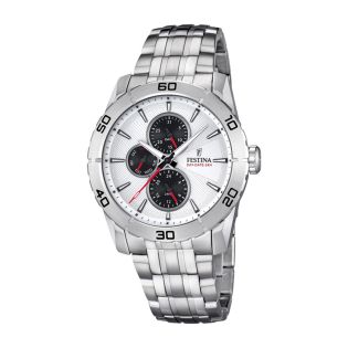 RELOJ FESTINA CAB MULTF.ACERO ESF BL/NE