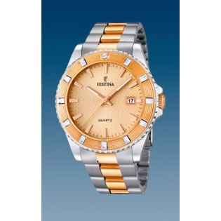 RELOJ FESTINA SRA BICOLOR ESF SALMON