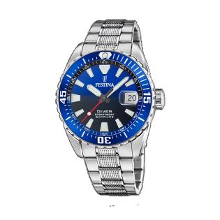 RELOJ FESTINA CAB ACERO ESF AZUL SAPHIRE 200M