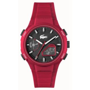 RELOJ LACOSTE ANA-DIGI CAUCHO UNISEX ROJO