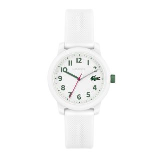 RELOJ LACOSTE BLANCO DETALLES VERDE 