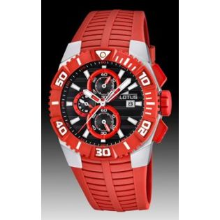 RELOJ LOTUS CAB ACERO CORREA ESF NEG/RO