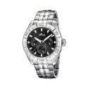 RELOJ LOTUS CAB ACERO MULTIF. ESF NEGRA