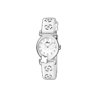 RELOJ LOTUS NIÑA ACERO CORREA ESF BLANCA
