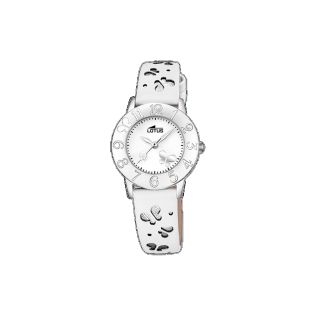 RELOJ LOTUS NIÑA ACERO CORREA ESF BLANCA
