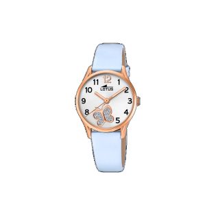 RELOJ LOTUS ACERO CORRES ESF BLANCA AZ