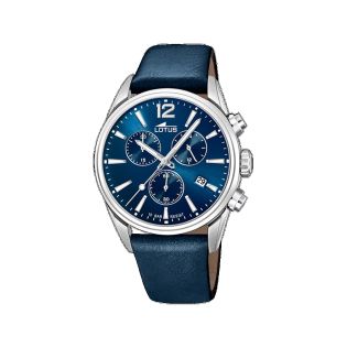 RELOJ LOTUS CAB CRONO CORREA ESF AZUL
