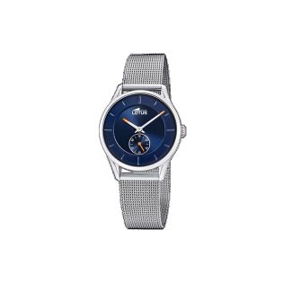 RELOJ LOTUS SRA ACERO ESF AZUL