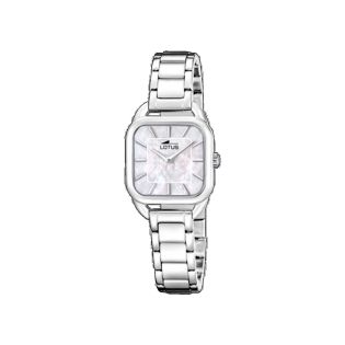 RELOJ LOTUS SRA ACERO ESF BLANCA CON PULSERA