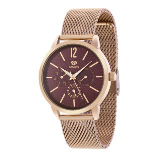 RELOJ MAREA UNISEX IP COBRE MULTF ESF MARRON