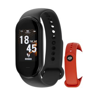 PULSERA ACTIVIDAD MAREA NEGRO/ROJO