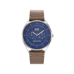 RELOJ MARK MADDOX CAB MULTF. ACERO CORREA