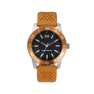 RELOJ MARK MADDOX ACERO Y ALUMINIO CORREA