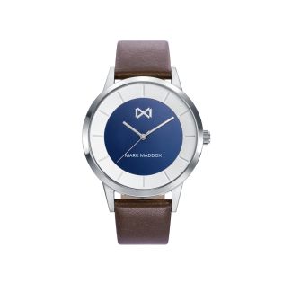 RELOJ MARK MADDOX CAB ACERO CORREA
