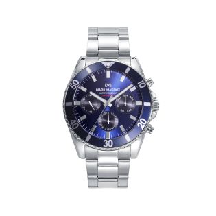 RELOJ MARK MADDOX CAB ACERO MULTF. BRAZALETE
