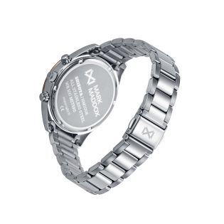 RELOJ MARK MADDOX CAB ALUMINIO Y ACERO BRAZALETE