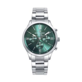 RELOJ MARK MADDOX CAB ACERO CRONOGRAFO ESF VERDE