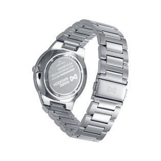 RELOJ MARK MADDOX CABALLERO BRAZALETE ACERO ESF. NEGRA 