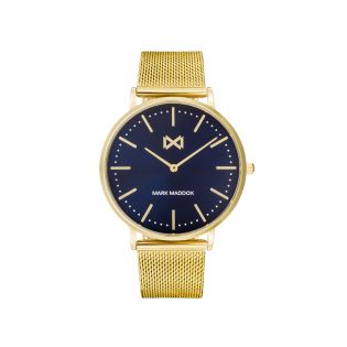 RELOJ MARK MADDOX CAB IP DORADO BRAZALETE