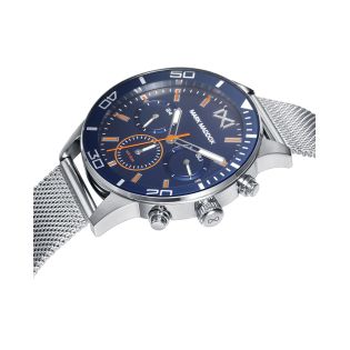 RELOJ MARK MADDOX MULTF. ACERO BRAZALETE