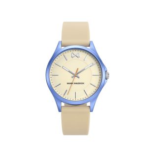 RELOJ MARK MADDOX ALUMINIO CELESTE CORREA