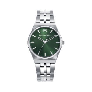 RELOJ MARK MADDOX SRA ACERO BRAZALETE ESF VERDE