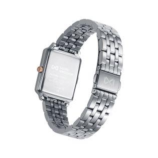 RELOJ MARK MADDOX SEÑORA BRAZALETE ACERO ESF. CUADRADA IP ROSA