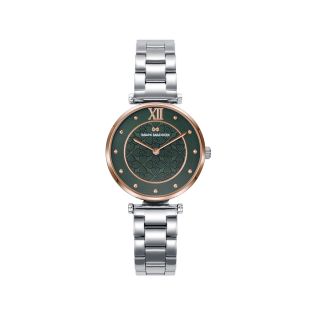 RELOJ MARK MADDOX CAB ACERO IP ROSA BRAZALETE