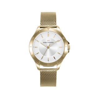 RELOJ MARK MADDOX SRA ACERO IP DORADO BRAZALETE
