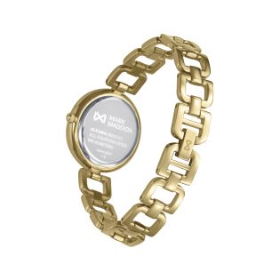 RELOJ MARK MADDOZ SEÑORA BRAZALETE ACERO IP DORADO ESF. VERDE 