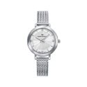 RELOJ MARK MADDOX SEÑORA ACERO BRAZALETE ESTERILLA ESF. BLANCA Y CIRCONITAS 