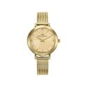 RELOJ MARK MADDOX SEÑORA BRAZALETE ACERO IP DORADO ESTERILLA ESF. CIRCONITAS 