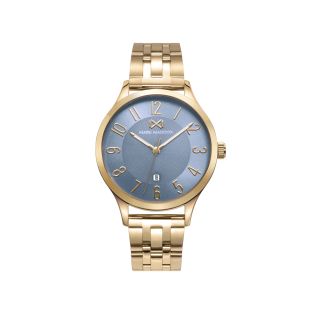 RELOJ MARK MADDOX SRA ACERO IP DORADO BRAZALETE