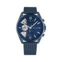 RELOJ TOMMY HILFIGER CAB MULTF ACERO MALLA AZUL ESF AZUL 