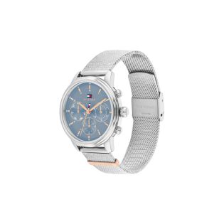 RELOJ TOMMY HILFIGER SRA MULTF. ACERO MALLA ESF GRIS 