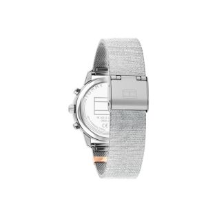 RELOJ TOMMY HILFIGER SRA MULTF. ACERO MALLA ESF GRIS 