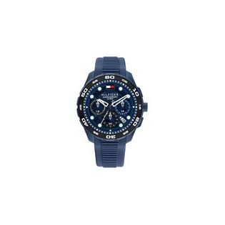 RELOJ TOMMY HILFIGER CAB CAUCHO MULTF. AZUL